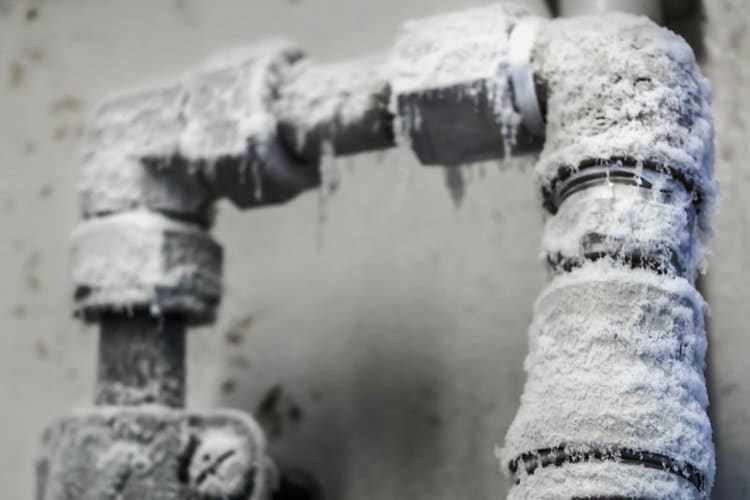 frozen pipes